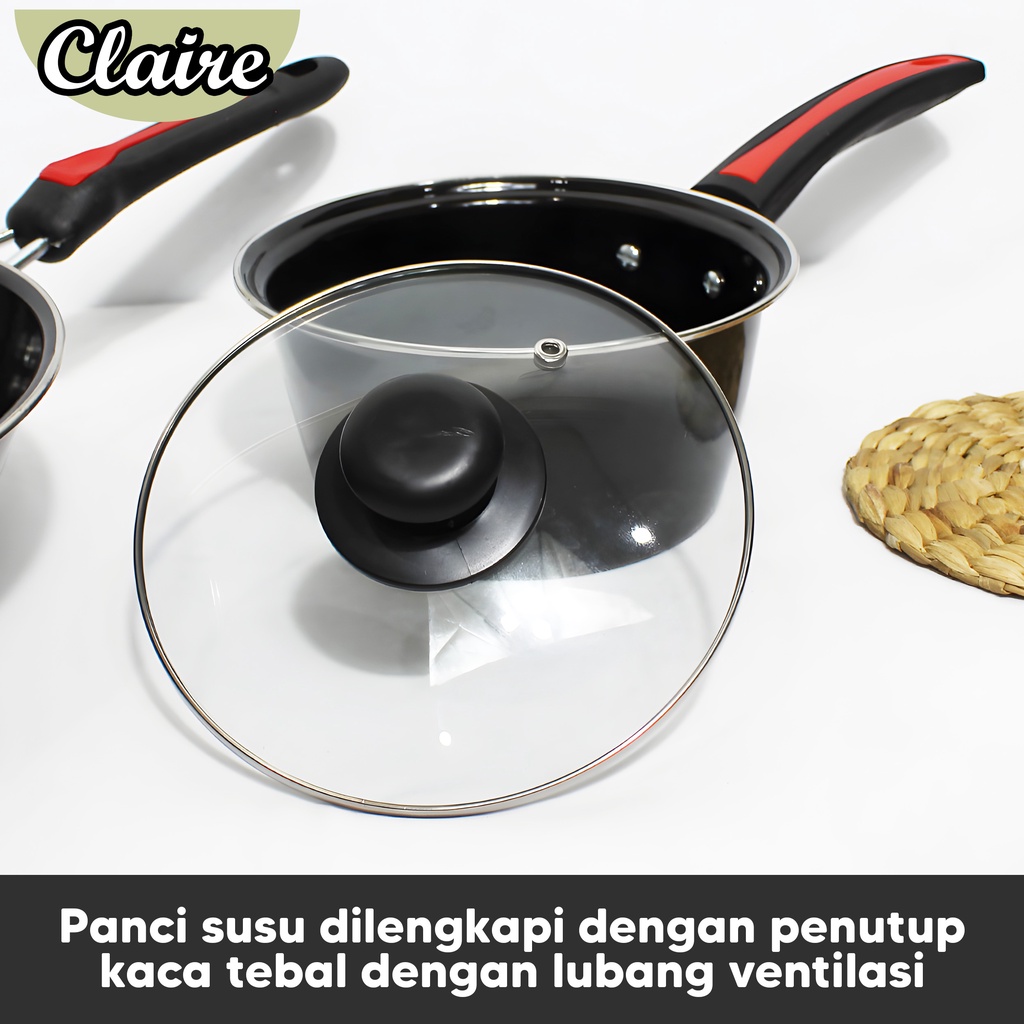 Panci Enamel 3 Set / Panci Set Isi 3 Pcs