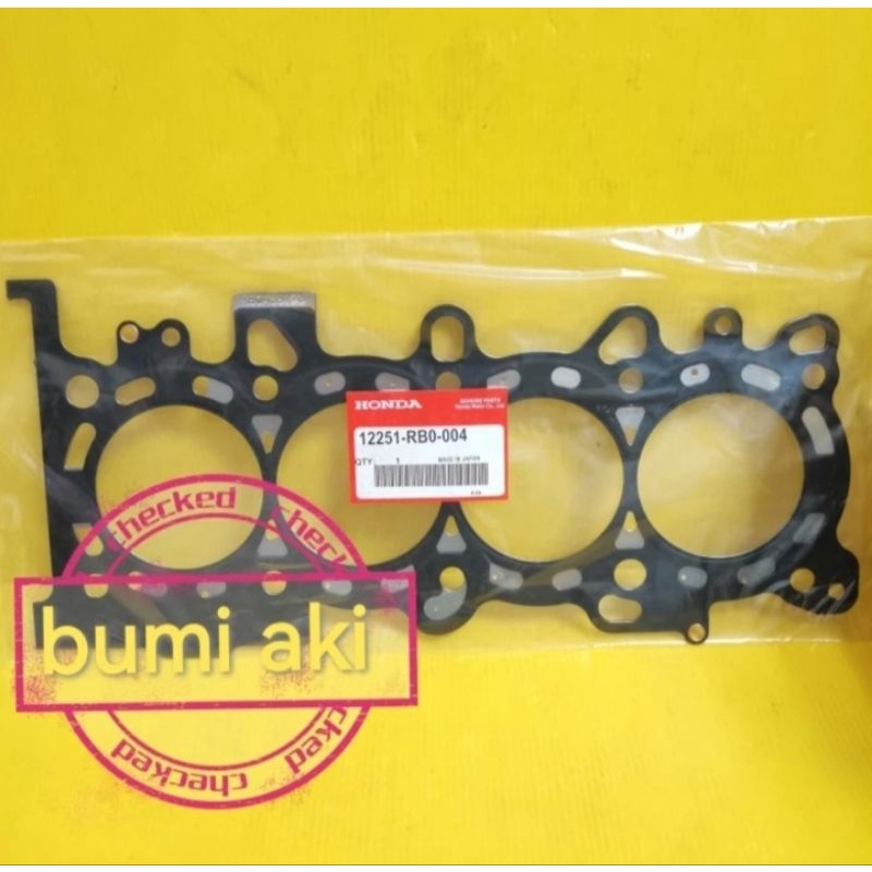 GASKET CYLINDER HEAD PACKING PERPAK HONDA JAZZ RS CITY MOBILIO BRIO FREED