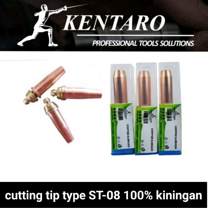 cutting tip / mata nozzle blander potong type ST-8 100% Kuningan kentaro japan quality