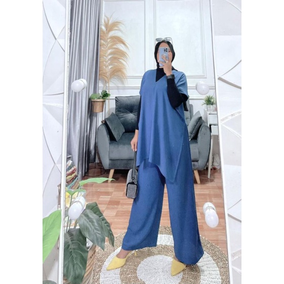 NAGITA SET CRINKLE KULOT