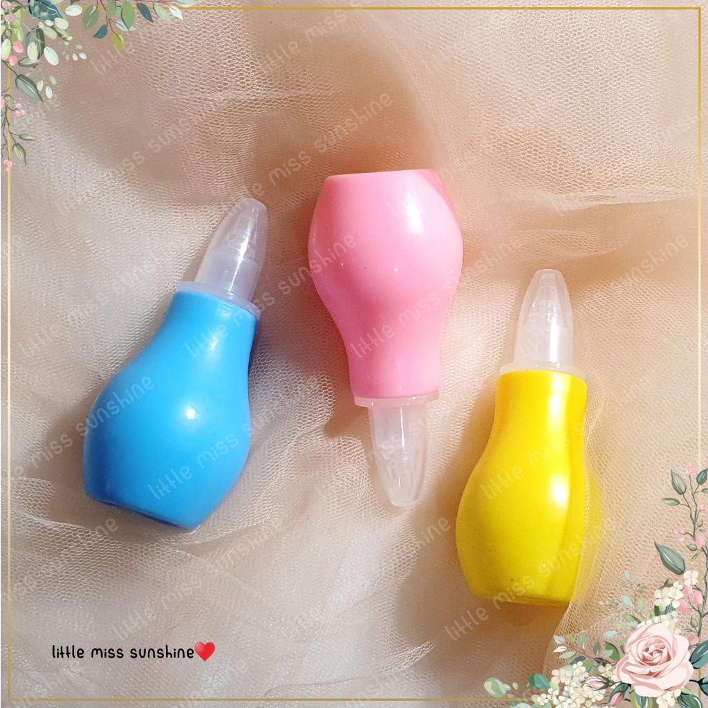 Baby Nose Nozzle Plastic Rubber High Quality Pastel Color Colour Warna Warni Pink Merah Muda Baby Blue Baby Pink Yellow Kualitas Terbaik Higienis Alat Sedot Ingus Bayi Pilek Pileg Flu Sedot Siap Kirim Instan Grosir Termurah Little Miss Sunshine Malang