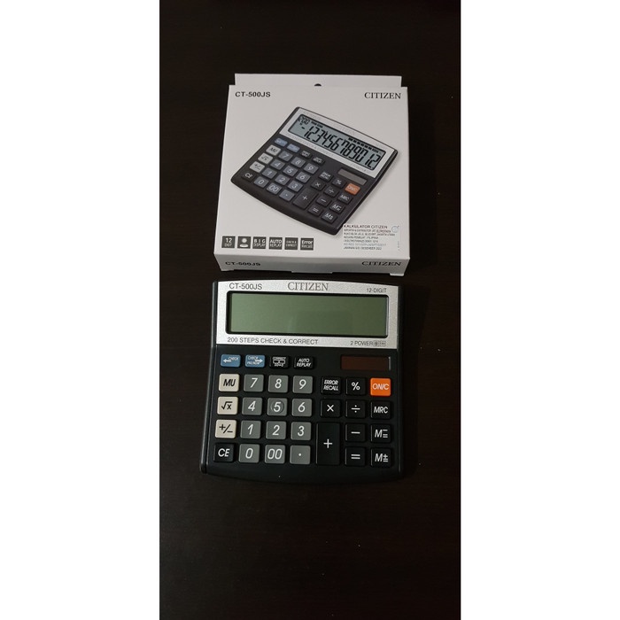 

TERMURAH CALCULATOR CITIZEN CT 500 JS