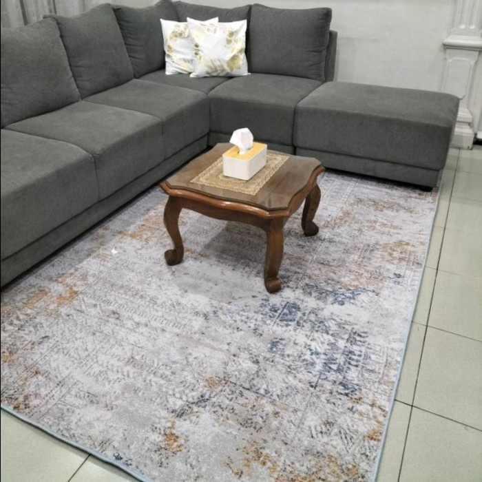 KARPET LANTAI ABSTRAK AESTHETIC EROPA MINIMALIS IMPORT POLYESTER