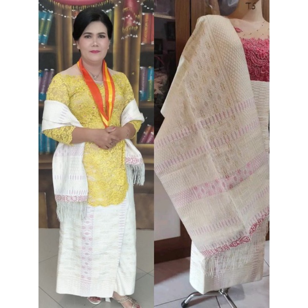 READY PIALA KOSONG ULU TORUS PILKOS SONGKET TARUTUNG SETELAN ROK SELENDANG SARUNG TANGAN TARUTUNG TE