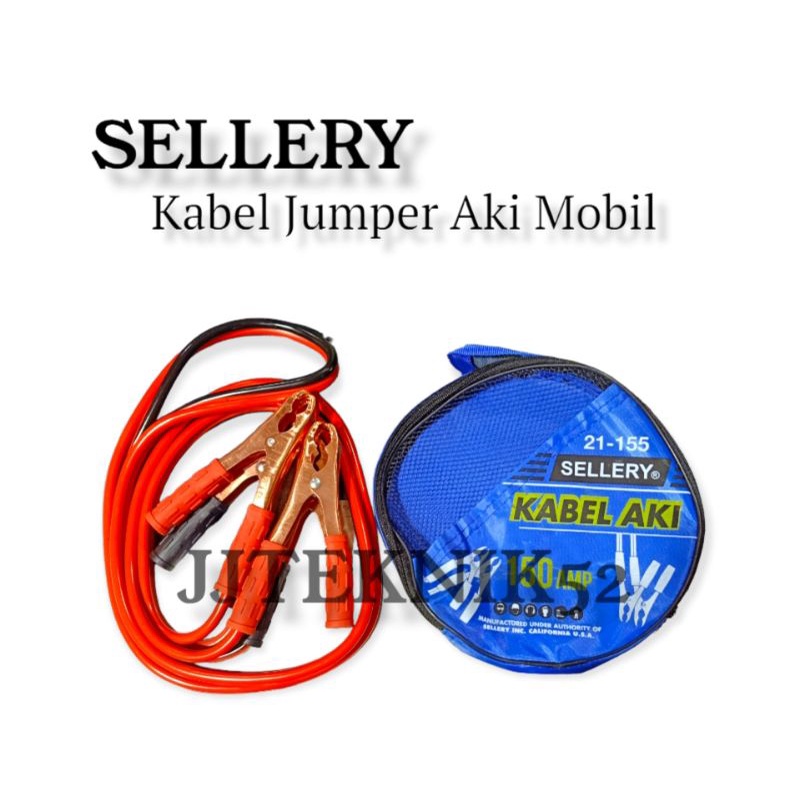 KABEL JUMPER AKI STATER MOBIL KABEL BOOSTER AKI KABEL JAMPER ACCU CAPIT TEMBAGA SELLERY