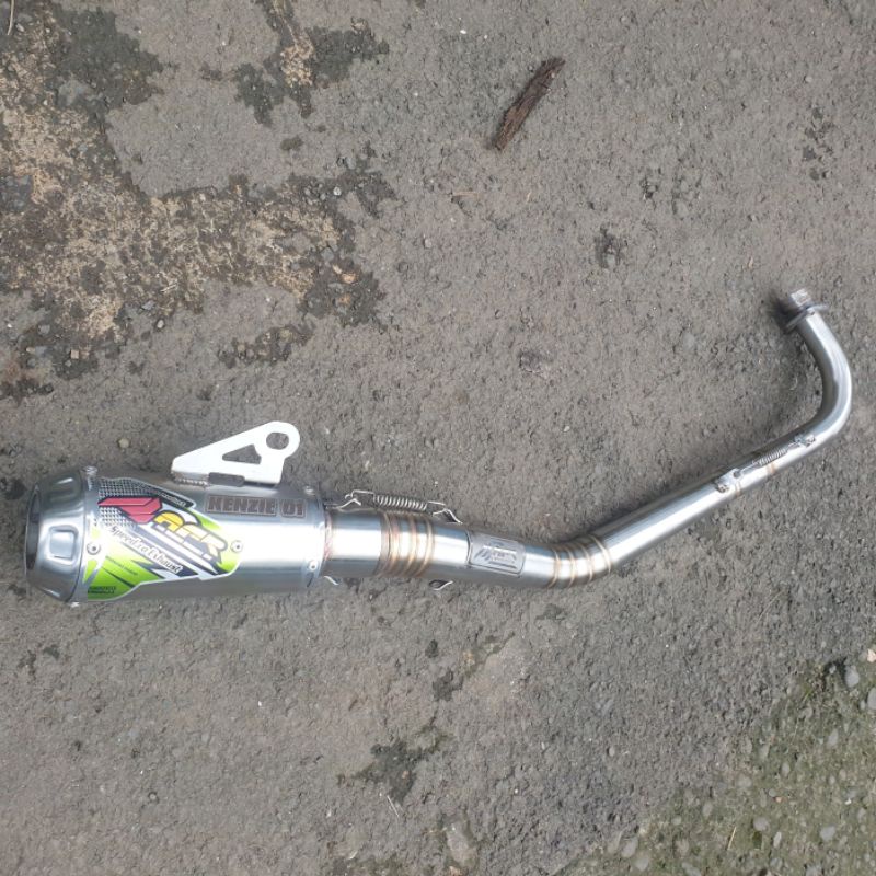 Knalpot Jupiter Z Gtx Pro Trail 130cc Gtpro Free Laser Nama Supra125 Kharisma Blade Revo VegaR Vega 