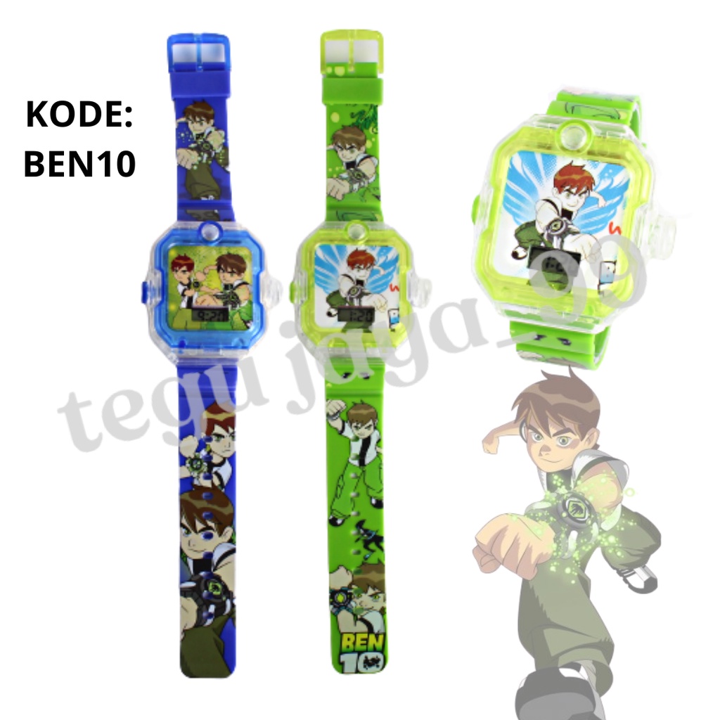 JAM TANGAN FASHION ANAK LAKI LAKI LAMPU MUSIK KARAKTER BOBOIBOY TE1051