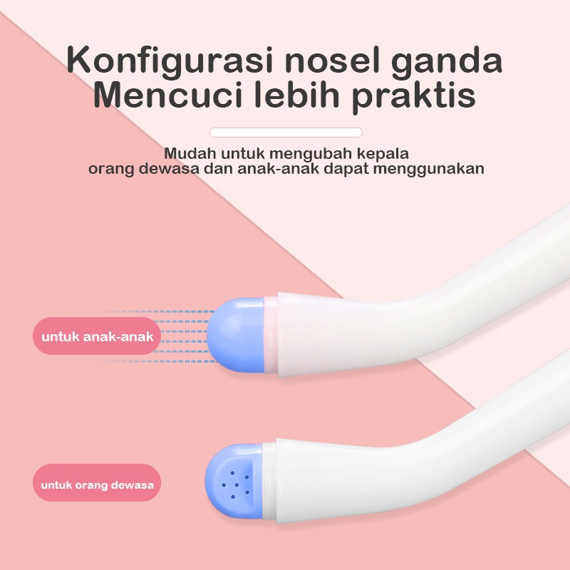 Semprotan Bilas/ Bidet Portable Semprotan Cebok Toilet Pencet Travel Sprayer Botol/ Portable Bidet/ Travel Water Spray/ Semprotan Cebok/ Botol Cebokan/ Pencucian Ibu dan Bayi 2 in 1/ Botol Bilas