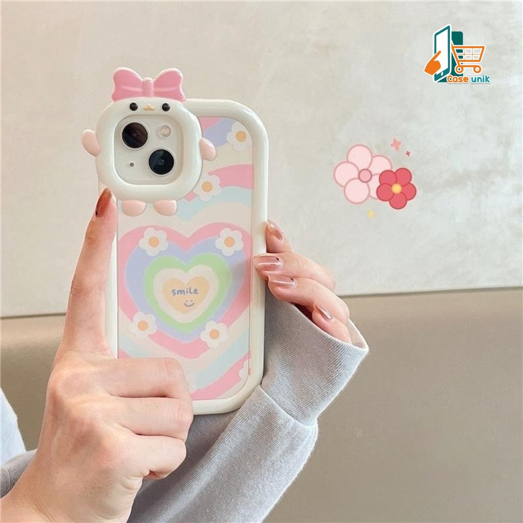 SS127 SOFTCASE MOTIF HATI 3D FOR XIAOMI REDMI 9 9A 9I 9C 10A 9T 10C 10 NOTE 9 10 10S 11S 11 12C 11A 12 PRO 5G PRO POCO M2 M3 X3 PRO CS5077