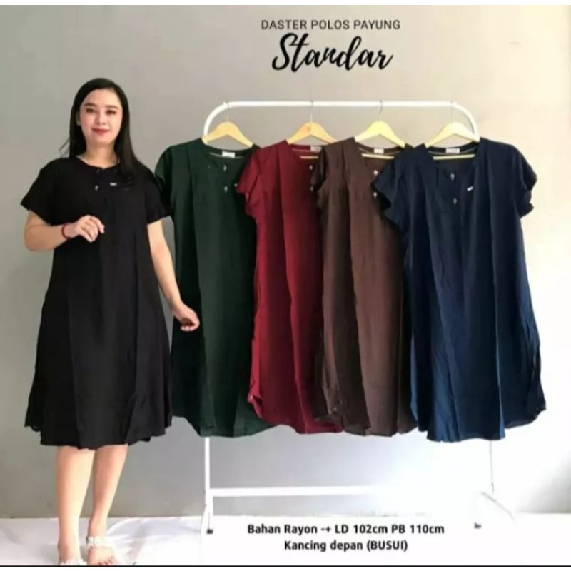 Daster Polos Busui Daster Murah Rayon Super Grada A Daster Klok A Daster Bali Polosan