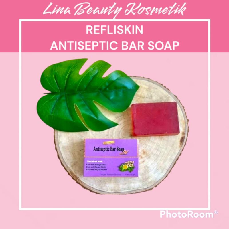 LGLOW REFLISKIN ANTISEPTIC BAR SOAP ORIGINAL 40GR | Sabun kewanitaan | L glow refli skin | sabun mis