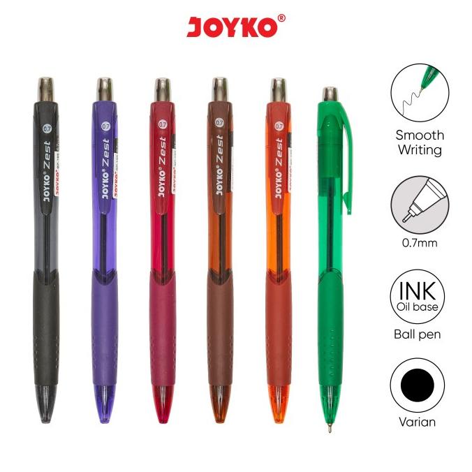 

Ball Pen / Pulpen / Pena Joyko BP-193 / Zest / 0.7 mm