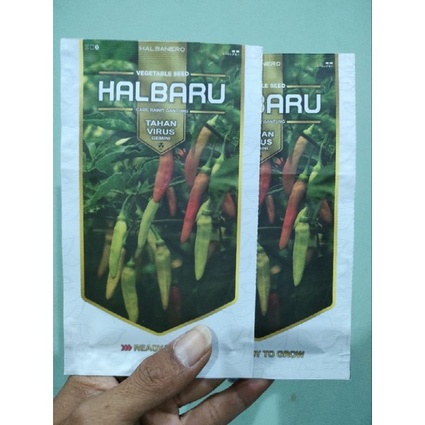 Cabe Halbaru 10gr Cabe Rawit Tahan Virus Kemasan Original Pabrik