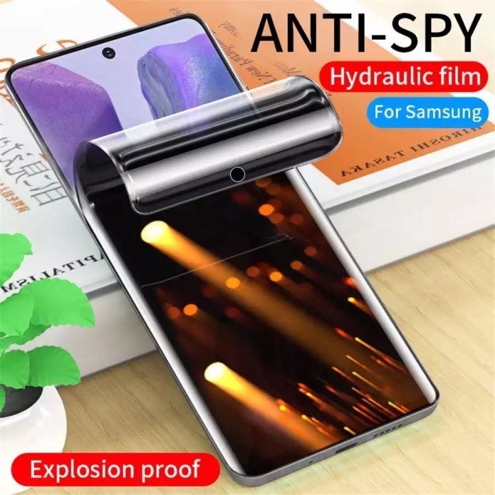 REDMI NOTE 11 / NOTE11 PRO ANTI GORES HYDROGEL SPY PRIVACY SCREEN GUARD PROTECTOR PLASTIK JELLY LENTUR