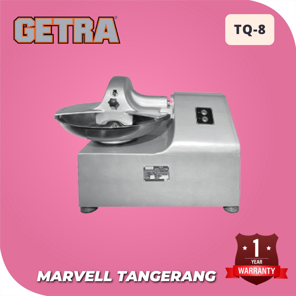 Jual Bowl Cutter Getra Tq 8 Mesin Pembuat Adonan Bakso Daging Garansi