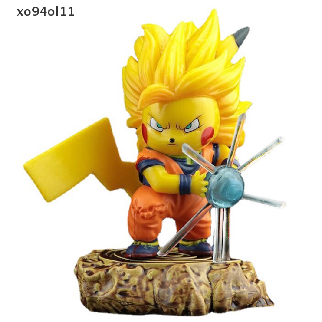 Xo Pokemon Model Anime Figure Pikachu Cosplay Dragon Ball Son Goku Figure Boneka OL