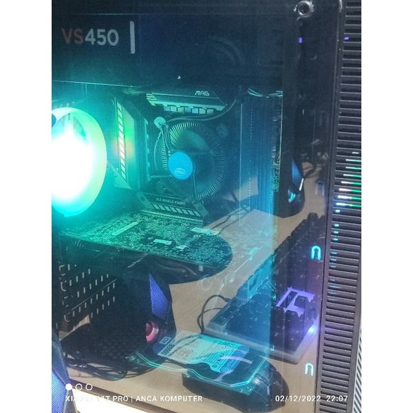 pc gaming rendering streaming i5 10400 ft rx 580 8gbProcessor i5 10400f 6core 12threadMotherboard MSI MORTAR B460RAM DDR4 16GB SEKEPING UPGRADEBLE UP TO 64GBVGA GIGABYTE DUAL FAN 8GB GDDR5