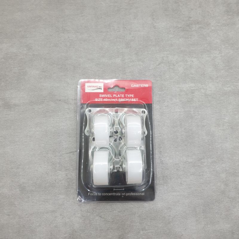 RODA NYLON PUTIH 1.5 INCH RODA NILON 1,5&quot; INCH RODA ELASTIS 1 PCS