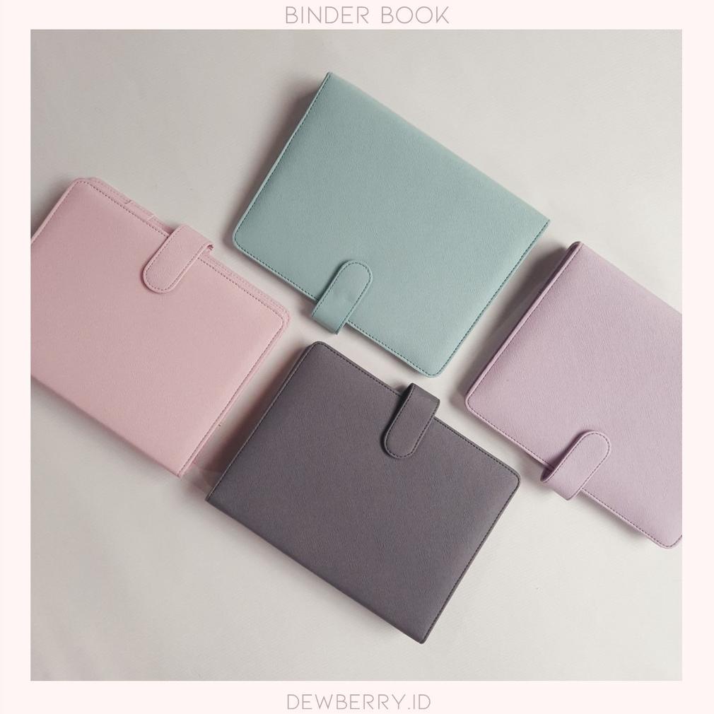 

BINDER BOOK | PASTEL COLOR | BUKU BINDER | BINDER PASTEL | MAP BINDER | SIZE A5 (20 RING) | DEWBERRY.ID TERLARISS...,,,,,