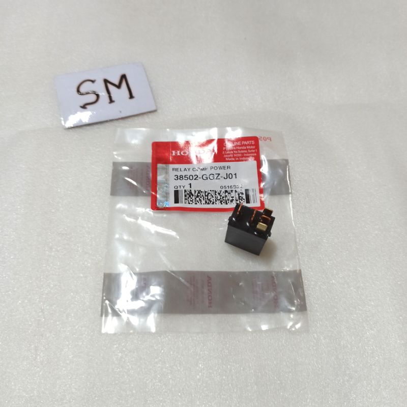 Relay Comp Power Relay Pengisian Beat Pop ECO Street Scoopy Fi Vario 110 Fi eSP 38502-GGZ-J01 Asli O