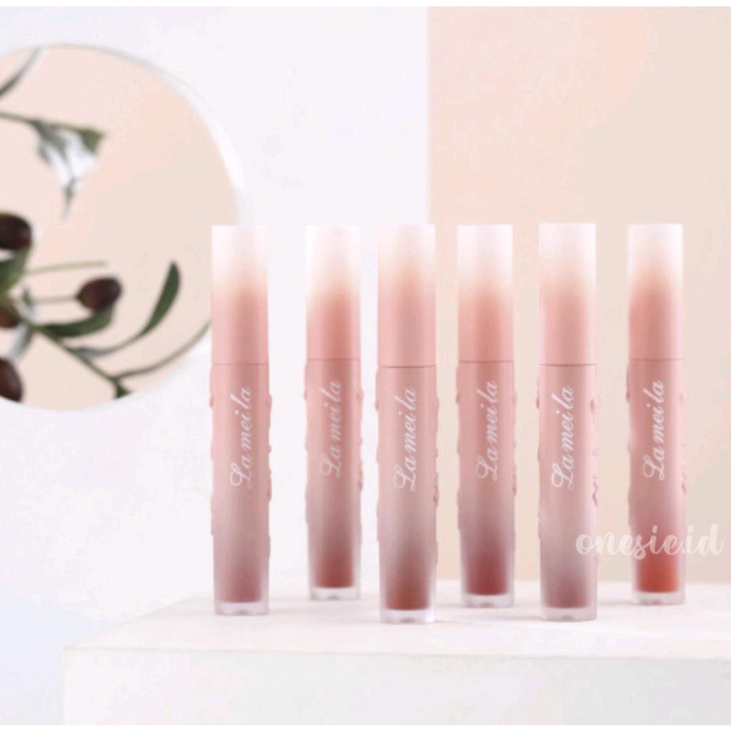 LAMEILA LIP RIBBON PITA MATTE LIPSTIK TAHAN AIR