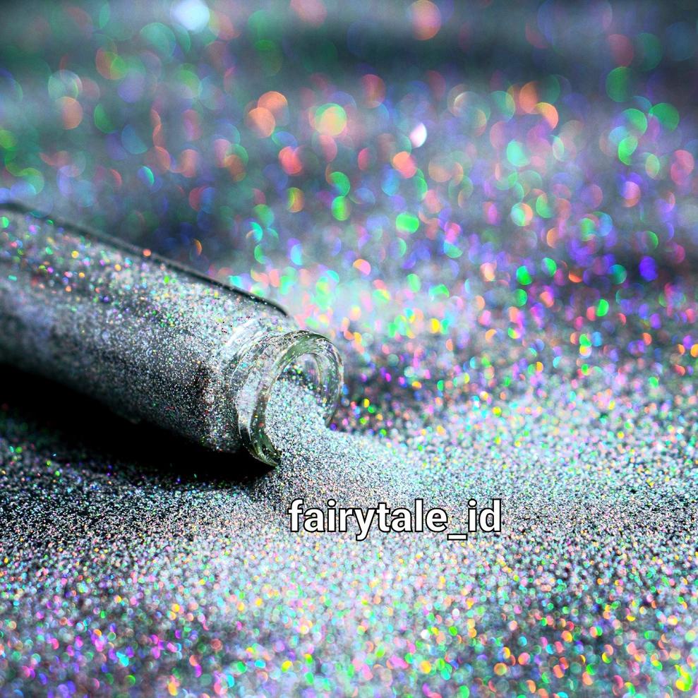 ↲ Glitter Hologram Halus 0,2mm/ Glitter Hologram Rainbow / Glitter Henna/Serbuk Glitter Halus ㆇ