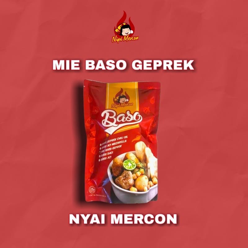 

(READY STOK) NYAI MERCON MIE BAKSO GEPREK BEST SELLER