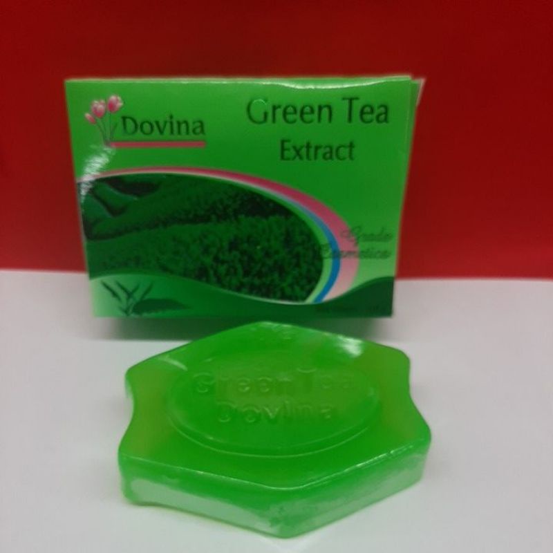 SOAP DOVINA GREEN TEA POM ECER