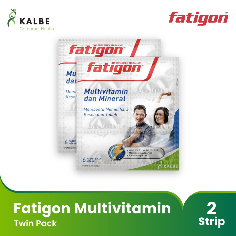 Fatigon Multivitamin 1 Strip isi 6 kaplet