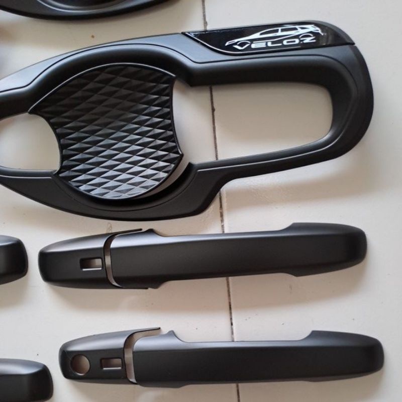 DOOR HANDLE+ OUTER HITAM AVANSA VELOZ XENIA 2022 (PAKET)