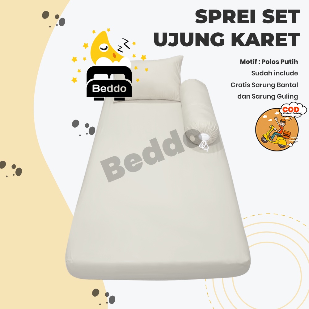 Sprei Polos 90x200 Sprei No.4 Sudut Karet