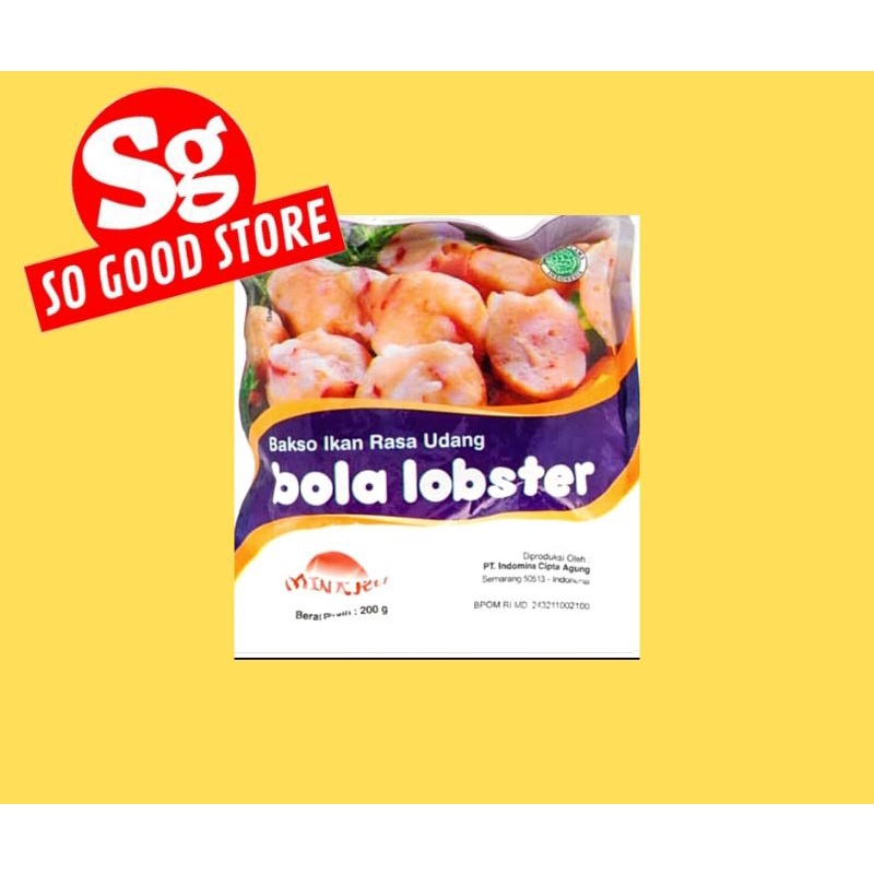 MINAKU bola lobster 200 gram