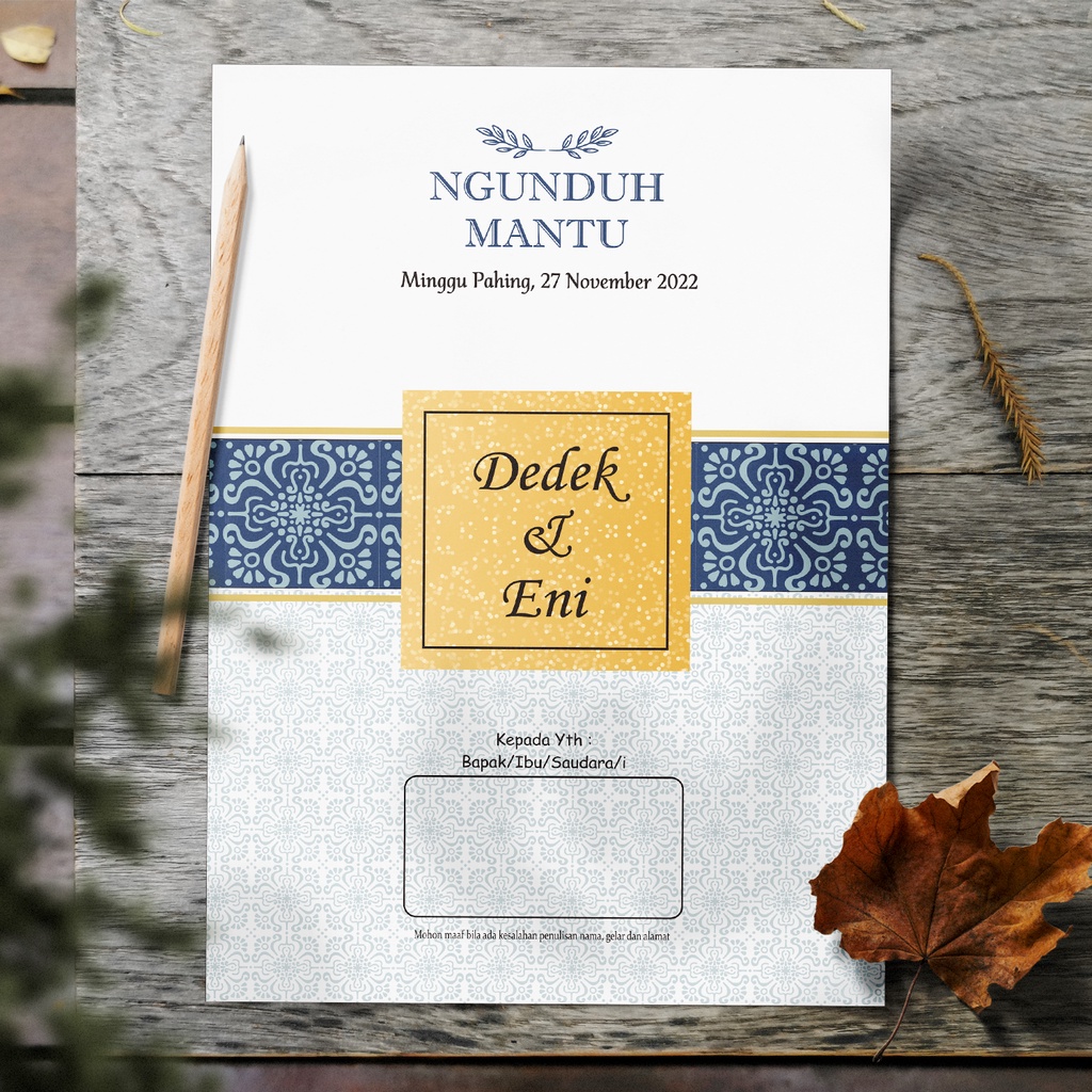 UNDANGAN PERNIKAHAN ELEGEN. UNDANGAN PERNIKAHAN MEWAH. UNDANGAN PERNIKAHAN JASMINE