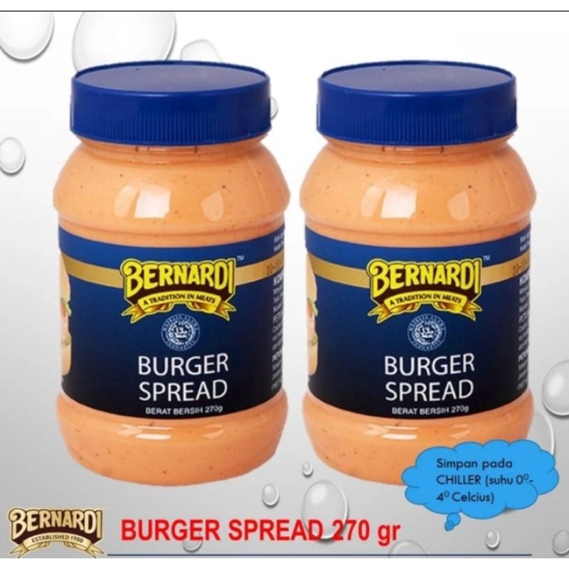 Bernardi Burger Spread 270 Gr