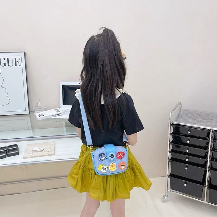 BJ43234 - BLUE/PINK/YELLOW - TAS ANAK ANAK SEKOLAH TAS SLEMPANG WANITA MICKEY FROZEN HELLOKITTY FASHION IMPORT MODIS ELEGAN TERMURAH TERLARIS TERBARU BAGSTORE JAKARTA TAS BATAM BQ3234 JTF300