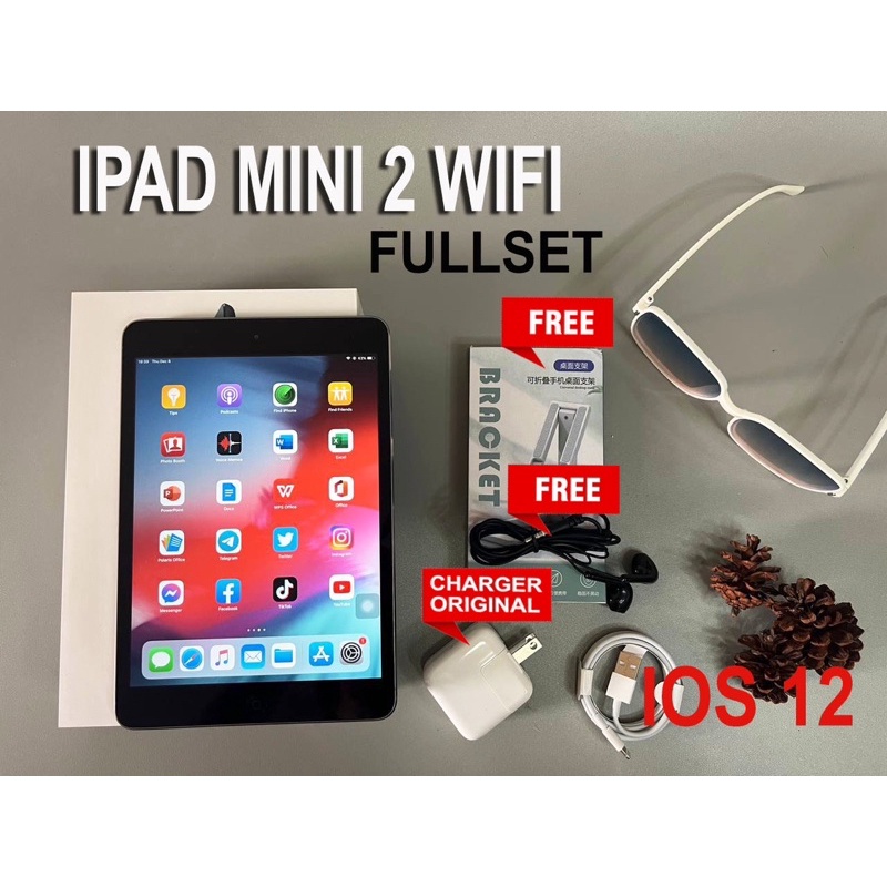 IPAD 7 FULLSET + BONUS ( IOS TERBARU )