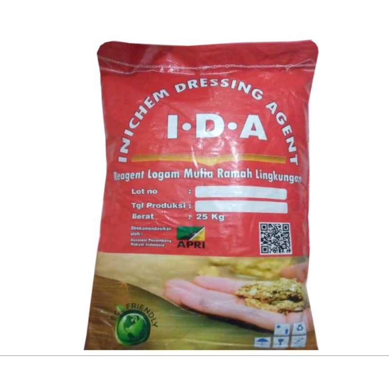 IDA - Reagent logam mulia- Ramah Lingkungan. Tambang Emas 25 KG25