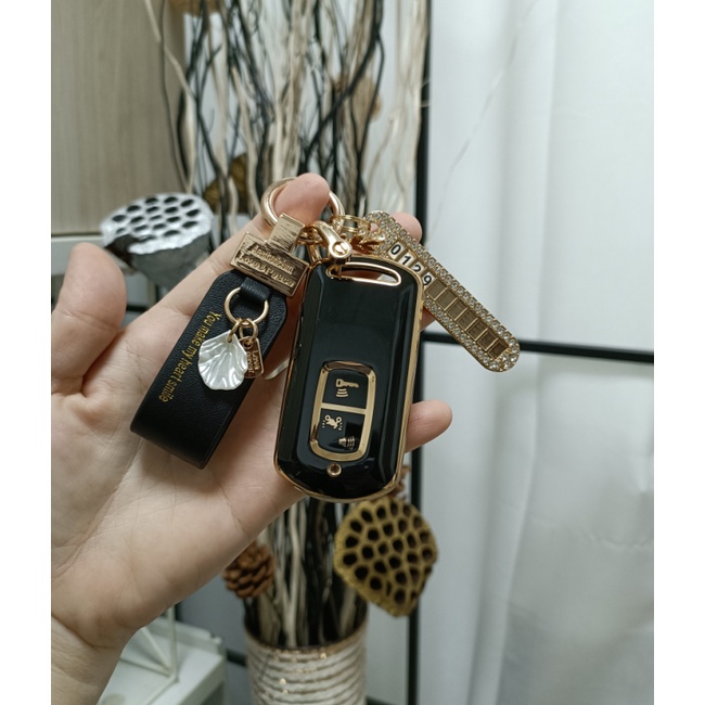 New Honda X-ADV Forza 125 300 PCX 150 150i Click Hybrid VARIO Vision Airblade C125 SH125 SH300 Vario 125i Motorcycle 2 Buttons Key Holder Shell Keychain Cover Key Protect
