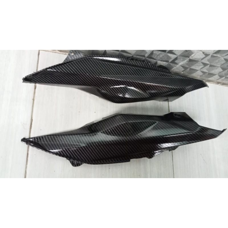 Cover side sambungan body kiri kanan Mio m3 carbon karbon