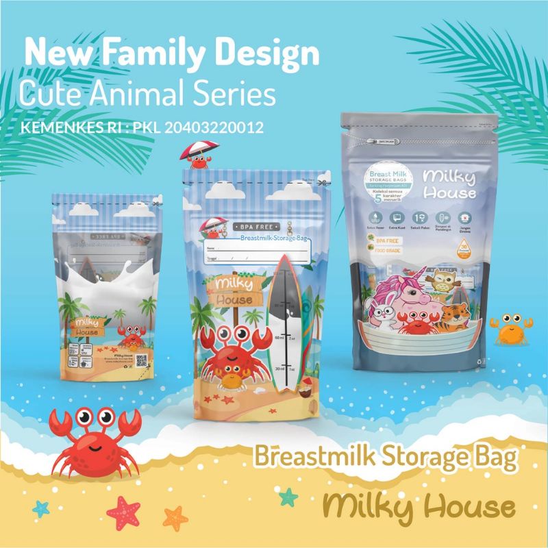 MILKY HOUSE KANTONG ASI 120ml -30pcs