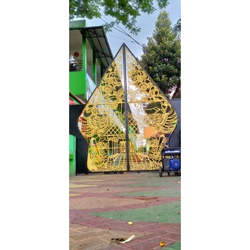 pagar rumah laser cutting/ornamen