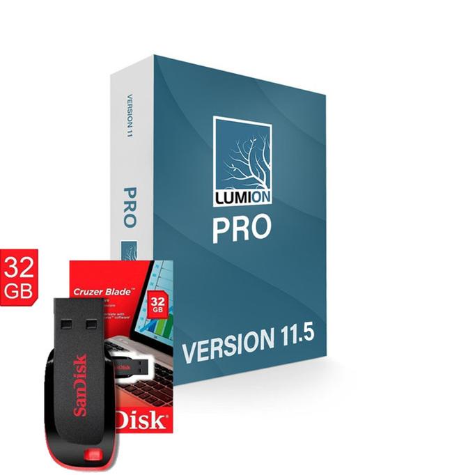 Lumion 11.5 dalam Sandisk 32GB dan Free Software Lain