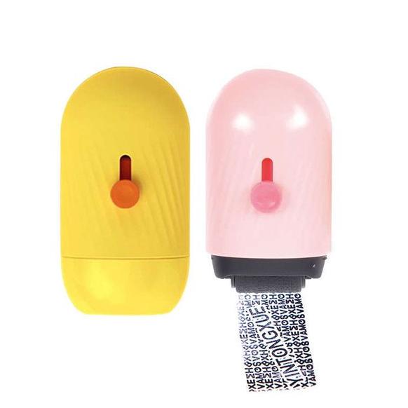 

Terlaris Roller Stamp + Cutter 2in1 Stempel Pelindung Data Penghapus Resi Termurah