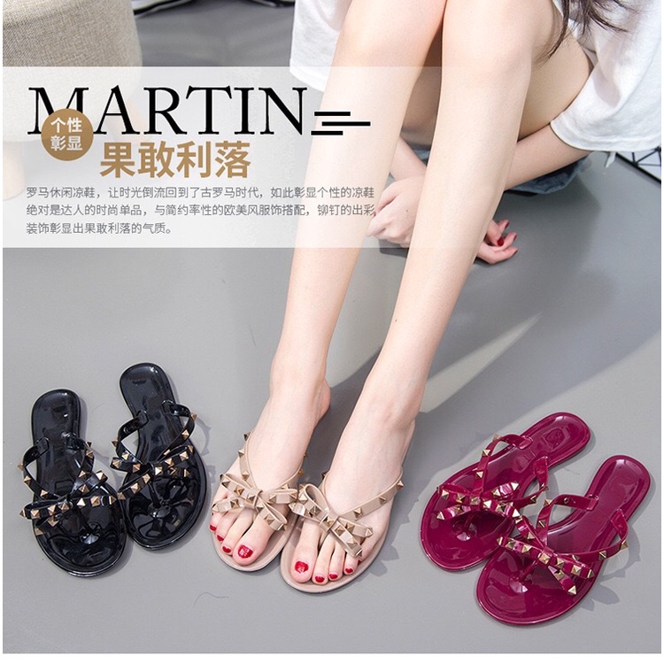 SD2216 Sendal valentino sendal wanita import valentino sendal wanita casual sendal valentino import nyaman dipakai size 36-41