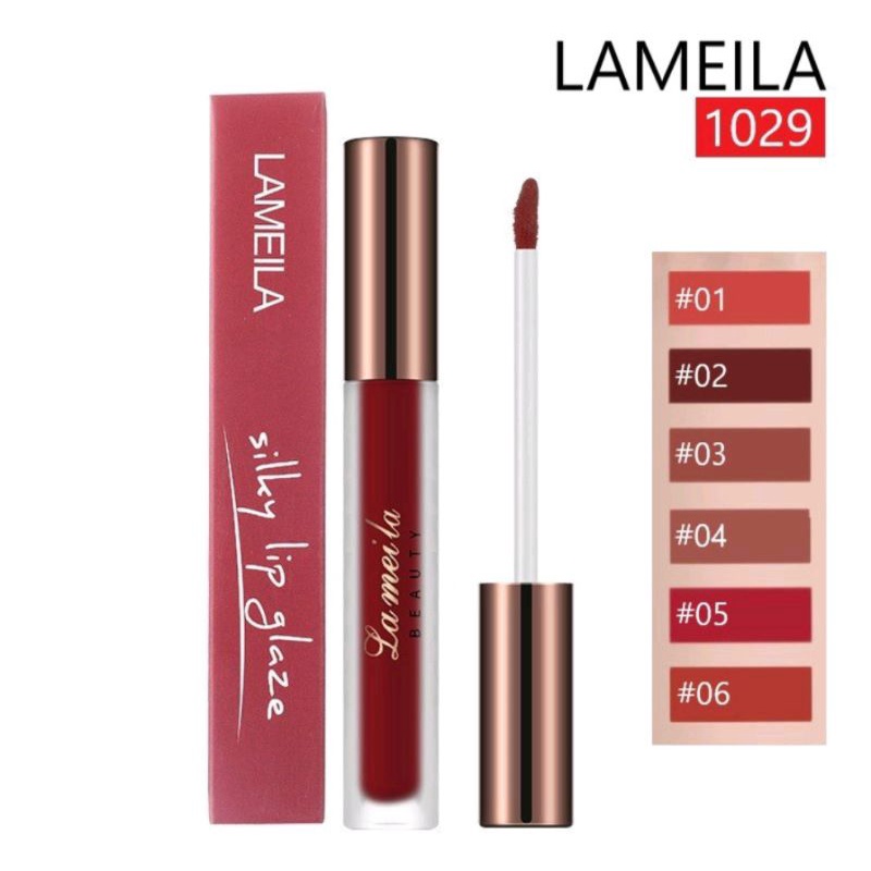 Lameila 1029 lipstik pelembab bibir lip gloss berkualitas