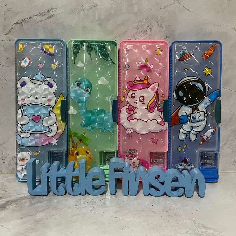 

kotak pensil anak karakter/kotak pensil pop out/kotak pensil dino/kotak pensil unicorn