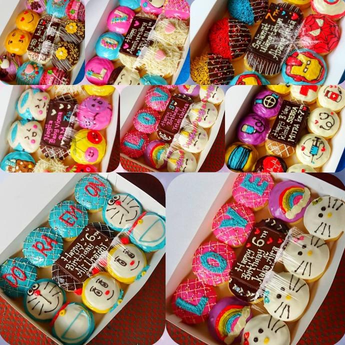 

donat ultah donat custom only gojek