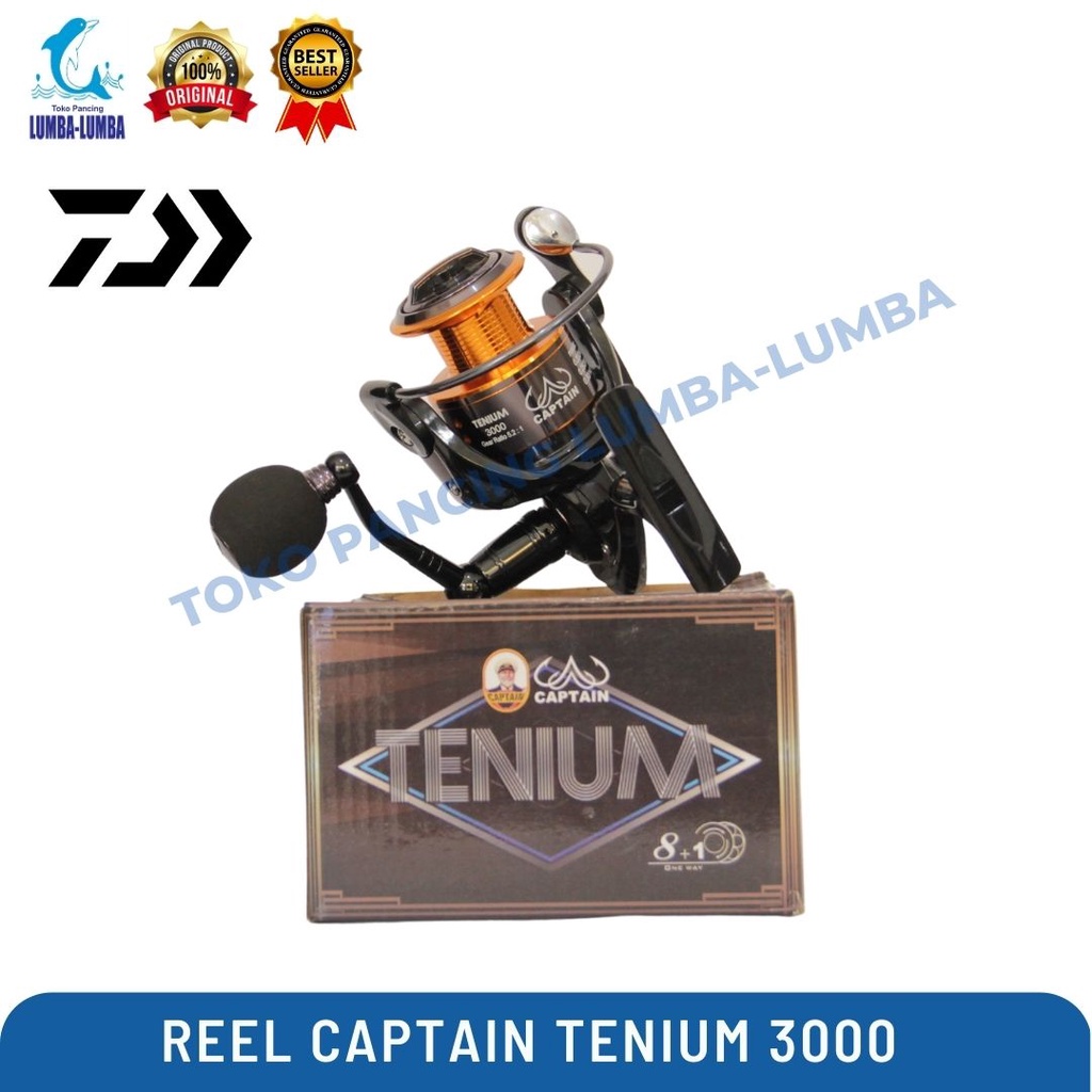 REEL PANCING SPINNING RE CAPTAIN TENIUM 3000 / Reel Captain