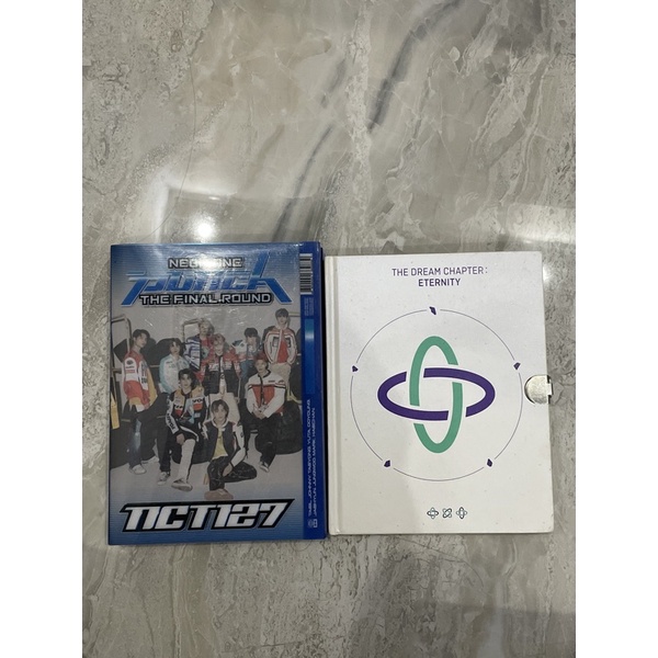 ALBUM ONLY NCT 127 ( NEOZONE PUNCH THE FINAL ROUND) TXT ( THE DREAM CHAPTER ETERNITY)