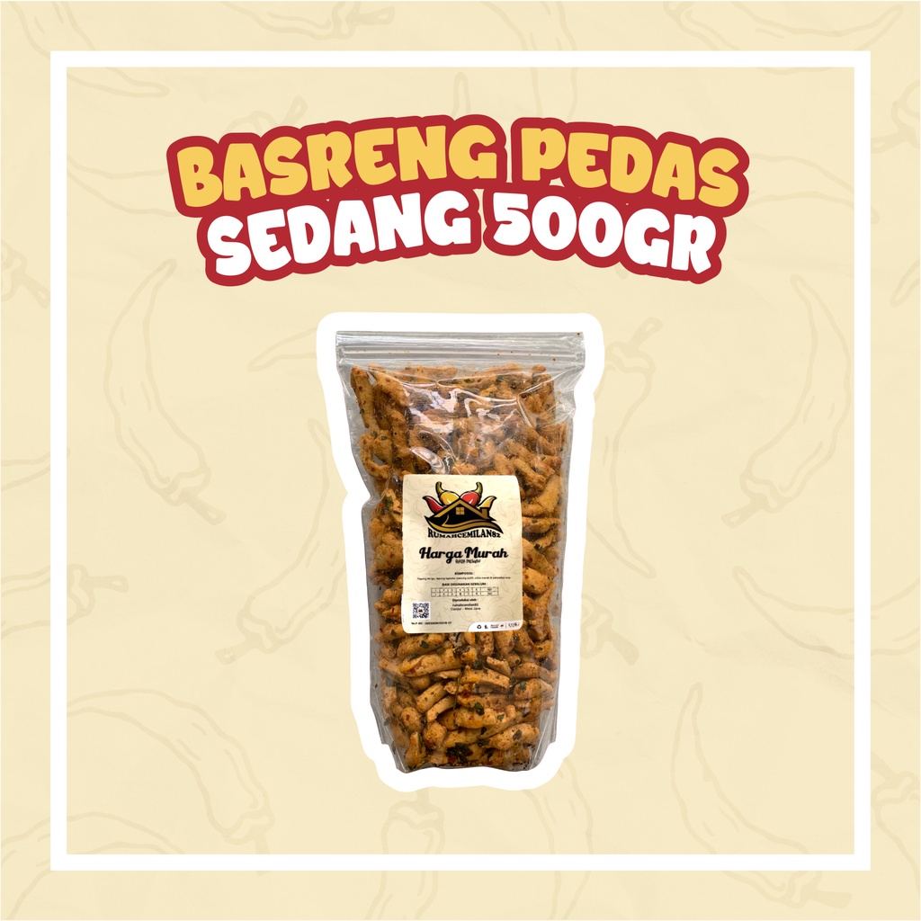 

Basreng Pedas sedang Daun Jeruk 500gr
